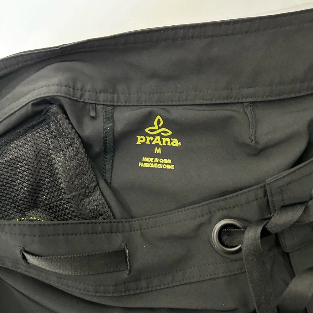 Prana‎ Black Drawstring Shorts